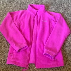 Pink Columbia zip up